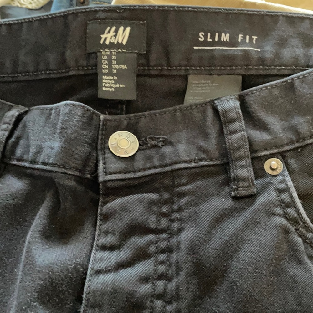 H&M black pants